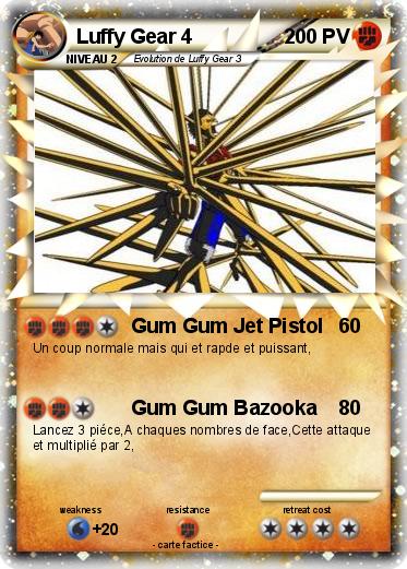 Pokemon Luffy Gear 4