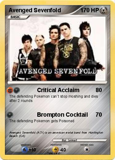 Pokemon Avenged Sevenfold