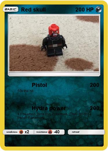 Pokemon Red skull