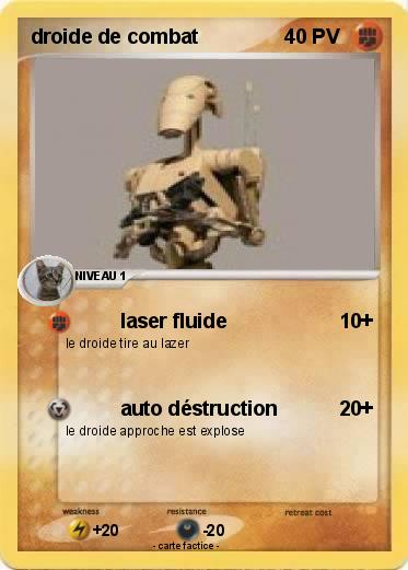 Pokemon droide de combat