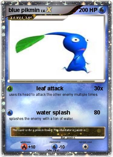 Pokemon blue pikmin