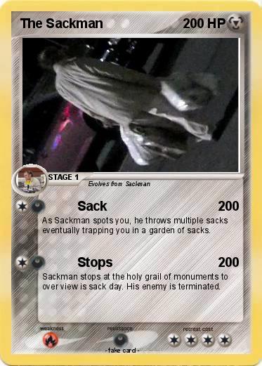 Pokemon The Sackman