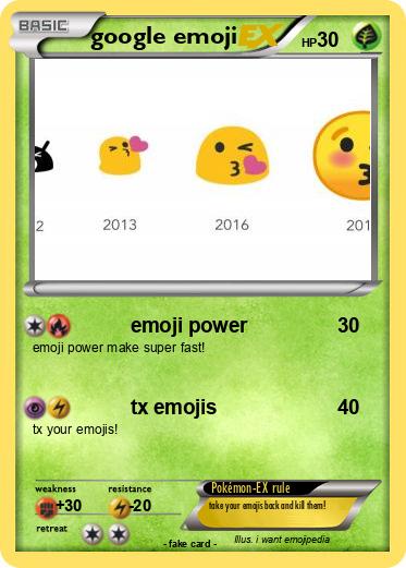 Pokemon google emoji