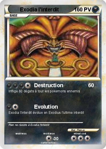Pokemon Exodia l'interdit