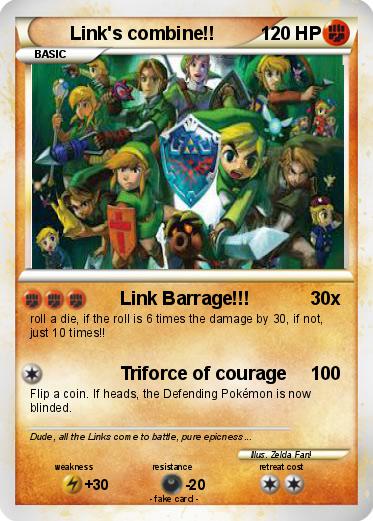Pokemon Link's combine!!
