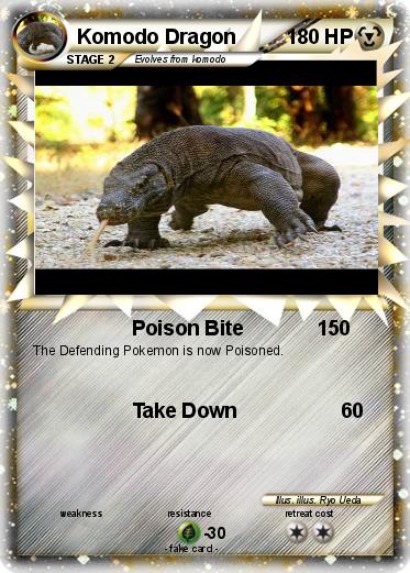 Pokemon Komodo Dragon