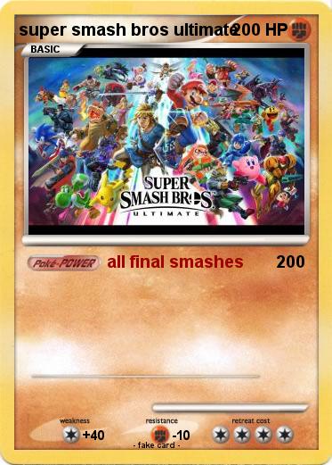 Pokemon super smash bros ultimate
