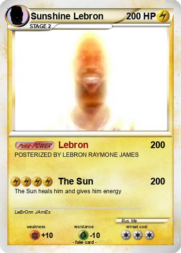 Pokemon Sunshine Lebron