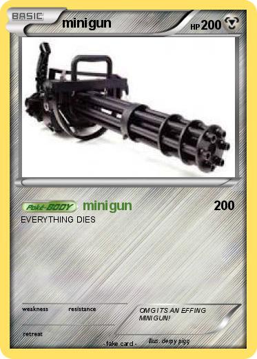 Pokemon minigun