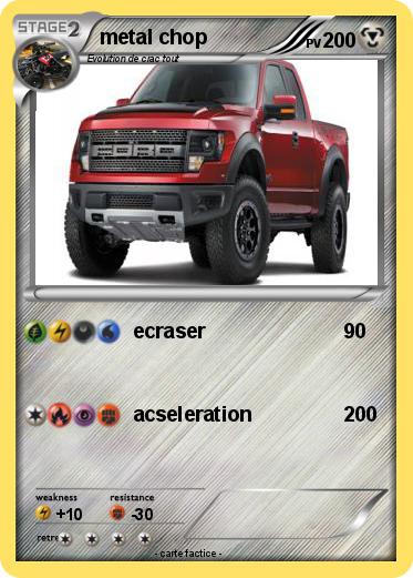 Pokemon metal chop