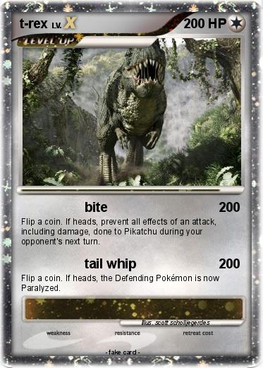 Pokemon t-rex