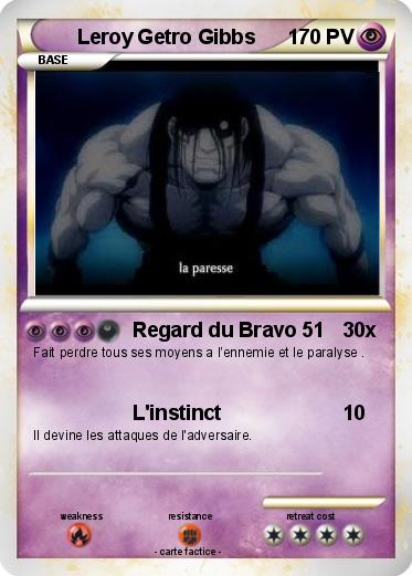 Pokemon Leroy Getro Gibbs