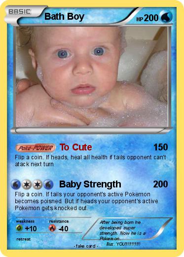 Pokemon Bath Boy