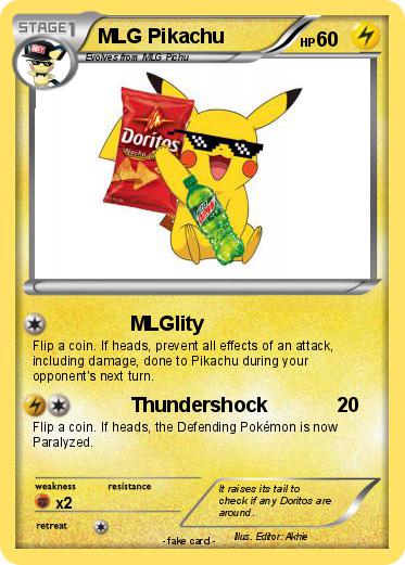 Pokemon MLG Pikachu