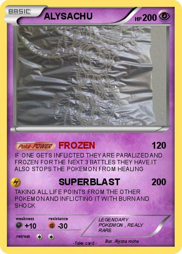 Pokemon ALYSACHU