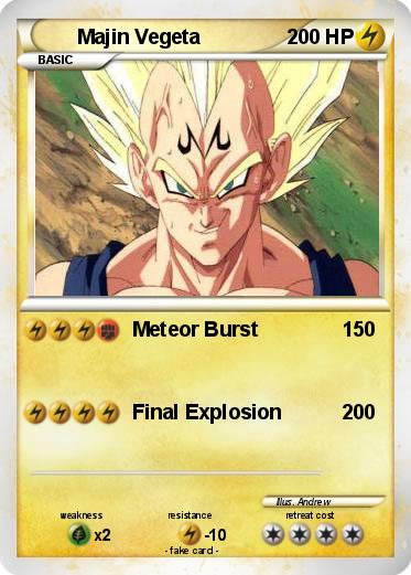 Pokemon Majin Vegeta