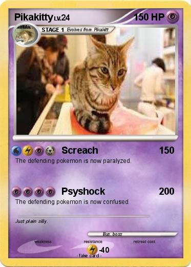 Pokemon Pikakitty
