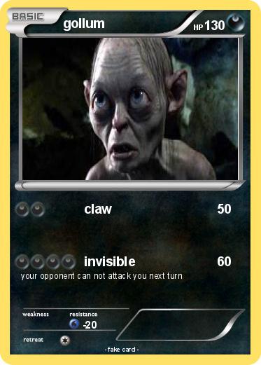 Pokemon gollum