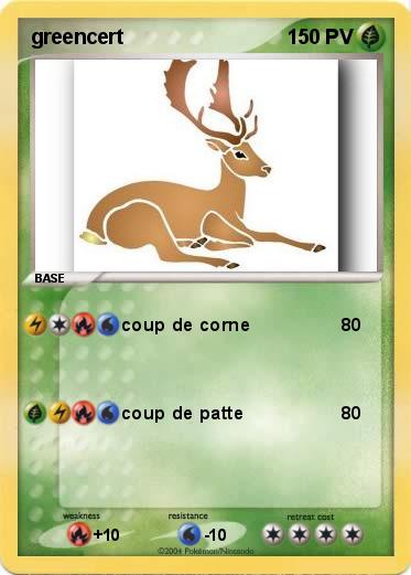 Pokemon greencert