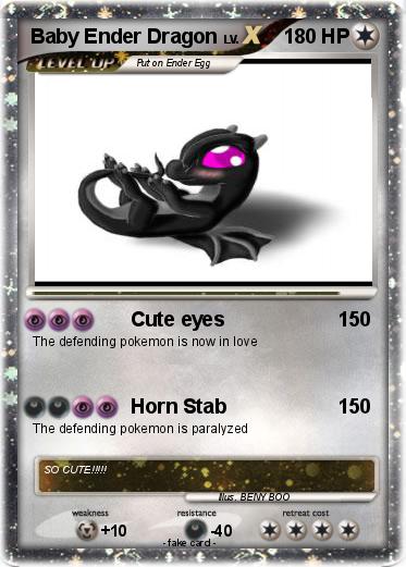 Pokemon Baby Ender Dragon