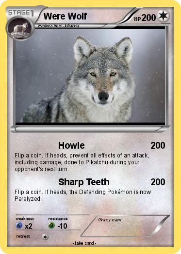 Pokemon Were Wolf