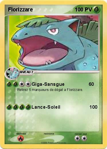Pokemon Florizzare