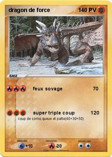 Pokemon dragon de force