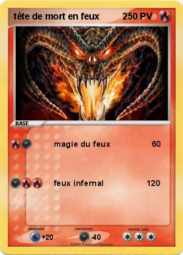 Pokemon téte de mort en feux         2