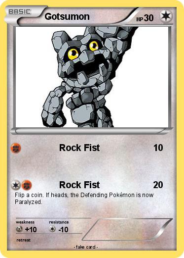 Pokemon Gotsumon