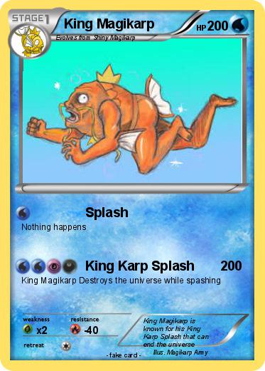 Pokemon King Magikarp