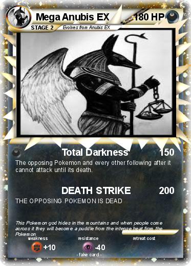 Pokemon Mega Anubis EX