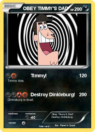 Pokemon OBEY TIMMY'S DAD