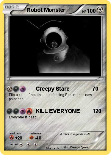 Pokemon Robot Monster