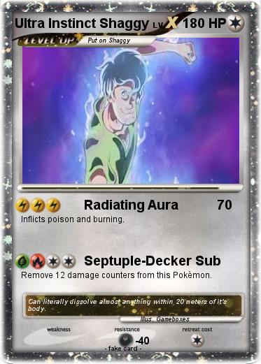 Pokemon Ultra Instinct Shaggy