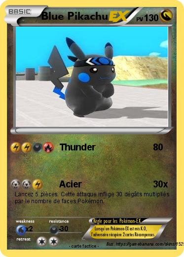 Pokemon Blue Pikachu