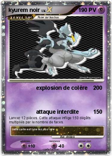 Pokemon kyurem noir