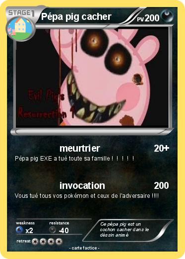 Pokemon Pépa pig cacher