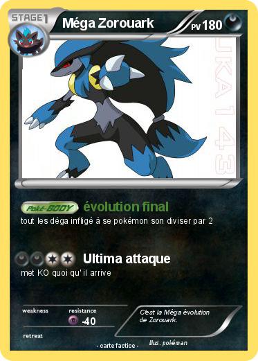Pokemon Méga Zorouark