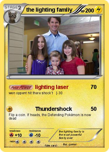 Pokemon the lighting famliy