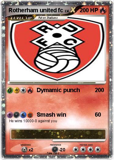 Pokemon Rotherham united fc