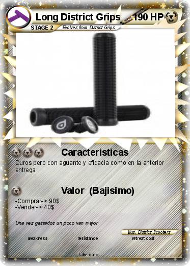 Pokemon Long District Grips