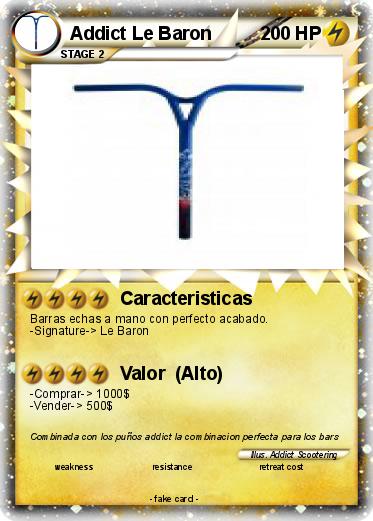 Pokemon Addict Le Baron