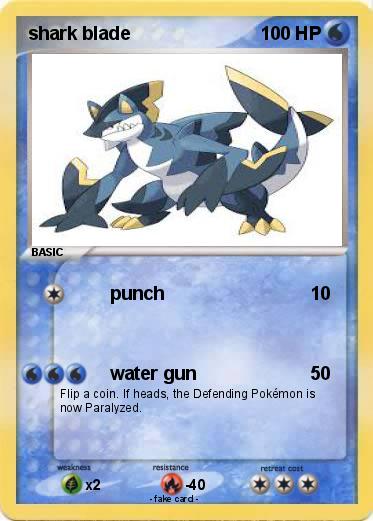 Pokemon shark blade