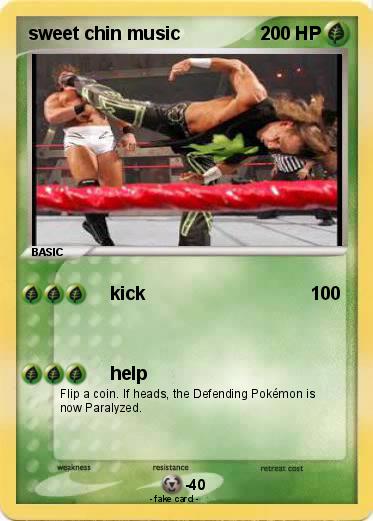 Pokemon sweet chin music