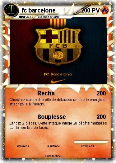 Pokemon fc barcelone