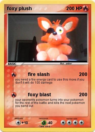 Pokemon foxy plush