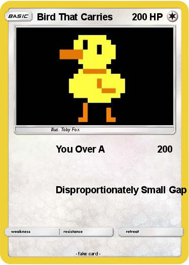 Pokemon Bird That Carries