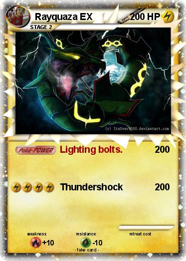Pokemon Rayquaza EX