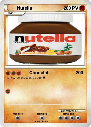 Pokemon Nutella