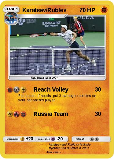 Pokemon Karatsev/Rublev